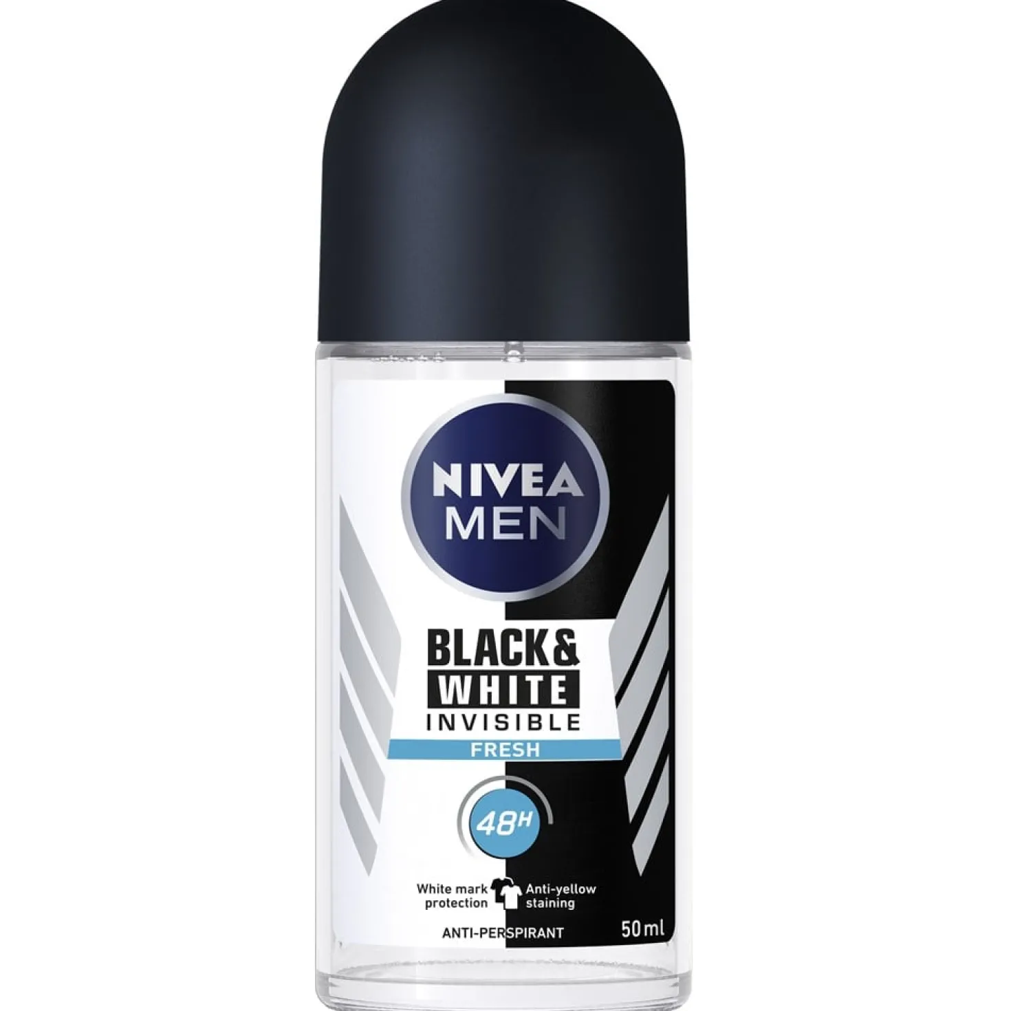 Roll-on Deodorant Nivea Men Black & White Invisible Fresh, 50 ml