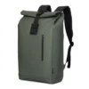 Ryggsäck KUNGSBACKA Gorm, rolltop, laptopfack 15,6 tum, grön