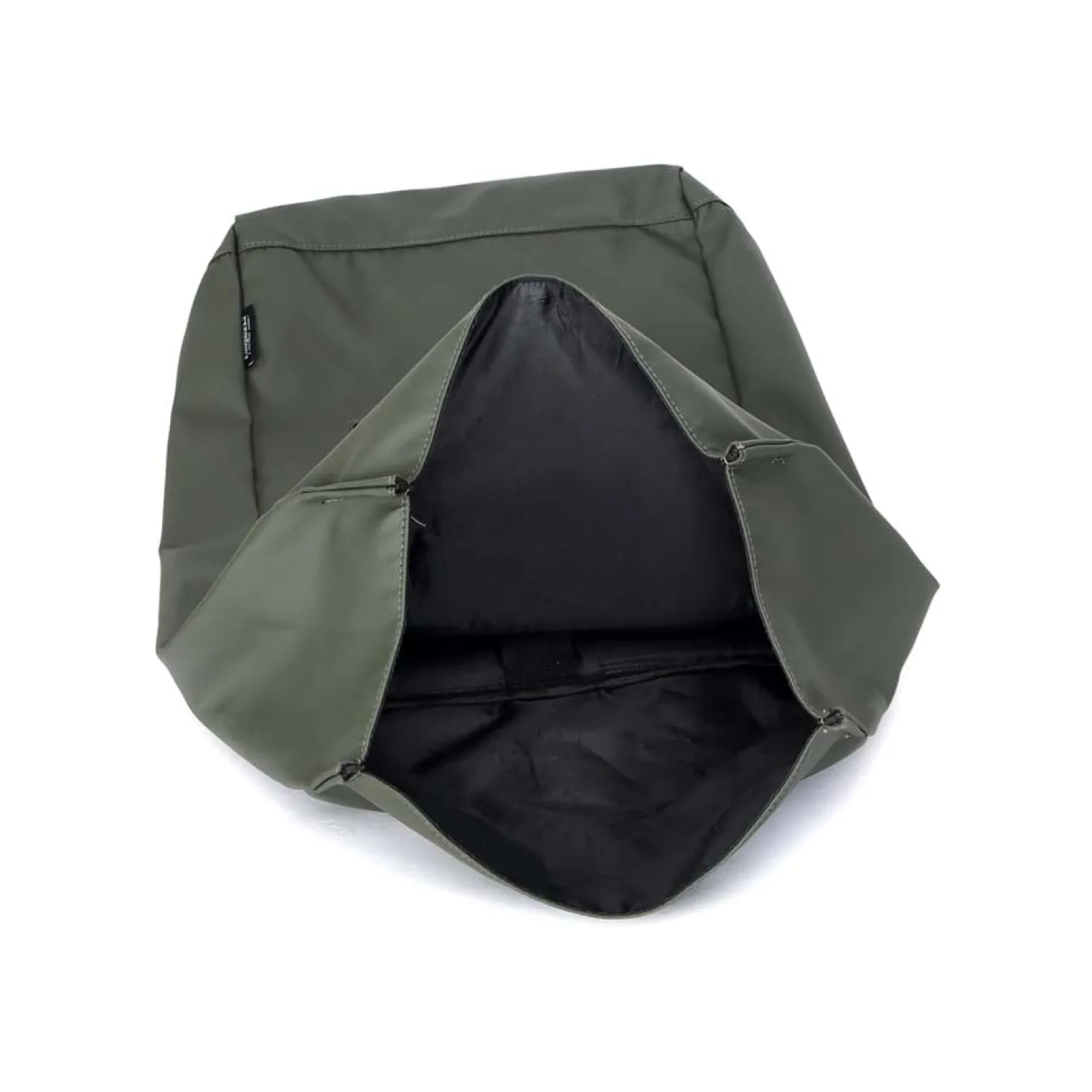 Ryggsäck KUNGSBACKA Gorm, rolltop, laptopfack 15,6 tum, grön