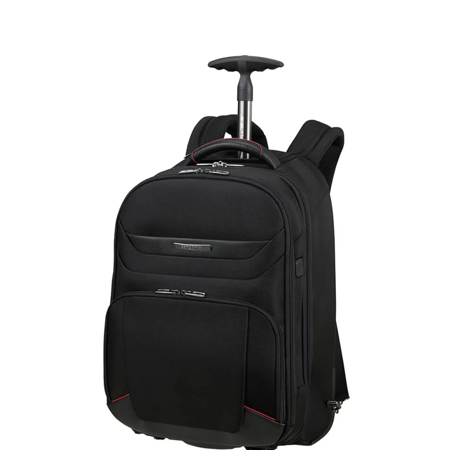 Ryggsäck med hjul Samsonite PRO DLX6, 17.3 tum laptop, svart