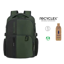 Ryggsäck Samsonite Biz2Go Daytrip, 15,6 tum, 22,5 L, grön