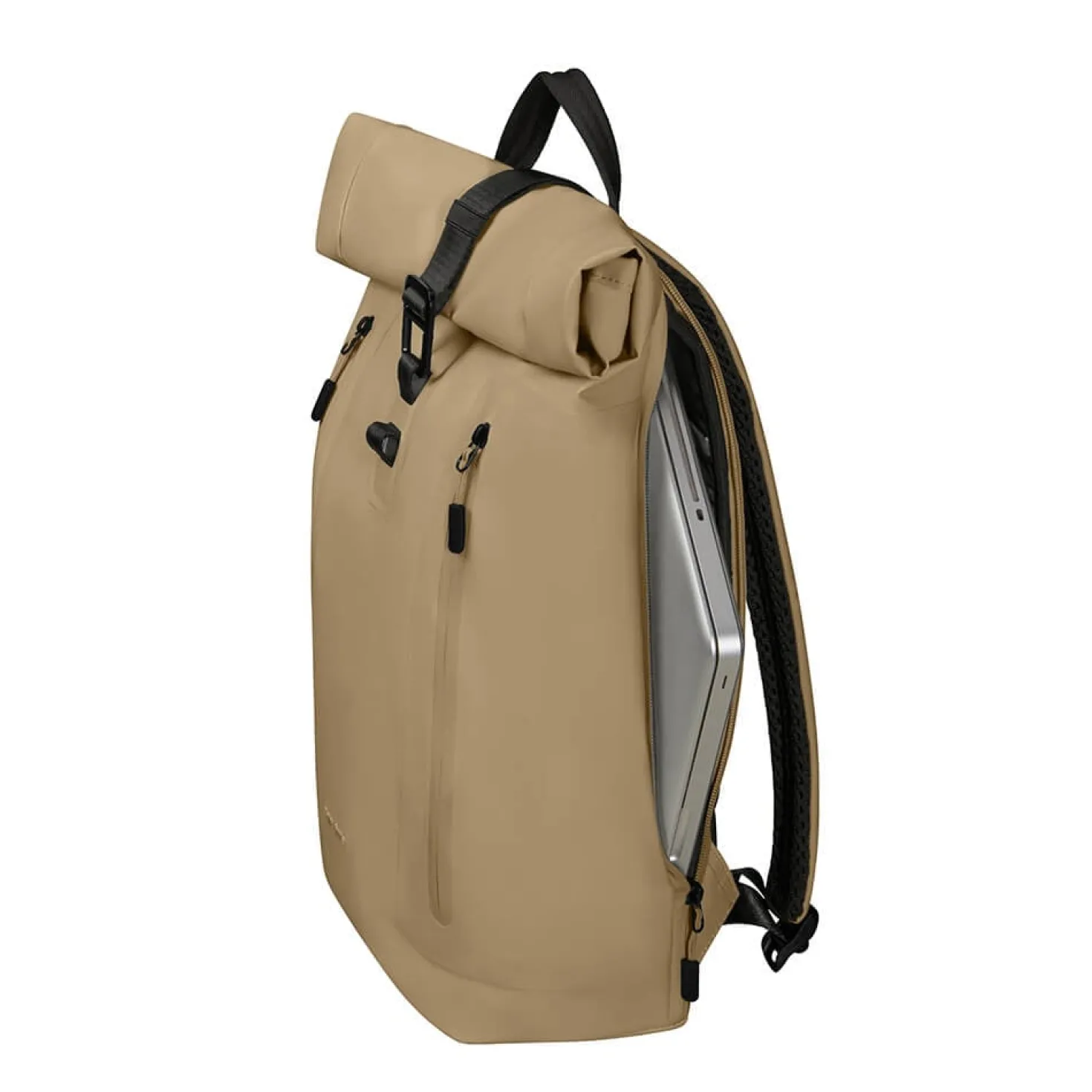 Ryggsäck Samsonite Coatify Biz Rolltop, 15.6", sand