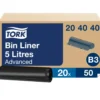 Sanitetspåse Tork B3 325x400mm svart 1000st/krt