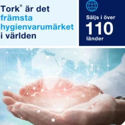 Sanitetspåse Tork B3 325x400mm svart 1000st/krt