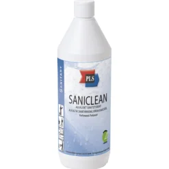 Sanitetsrengöring PLS Saniclean Parfymerad, alkalisk, 1L
