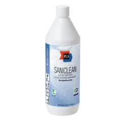 Sanitetsrengöring PLS Saniclean Oparfymerad, alkalisk, 1L