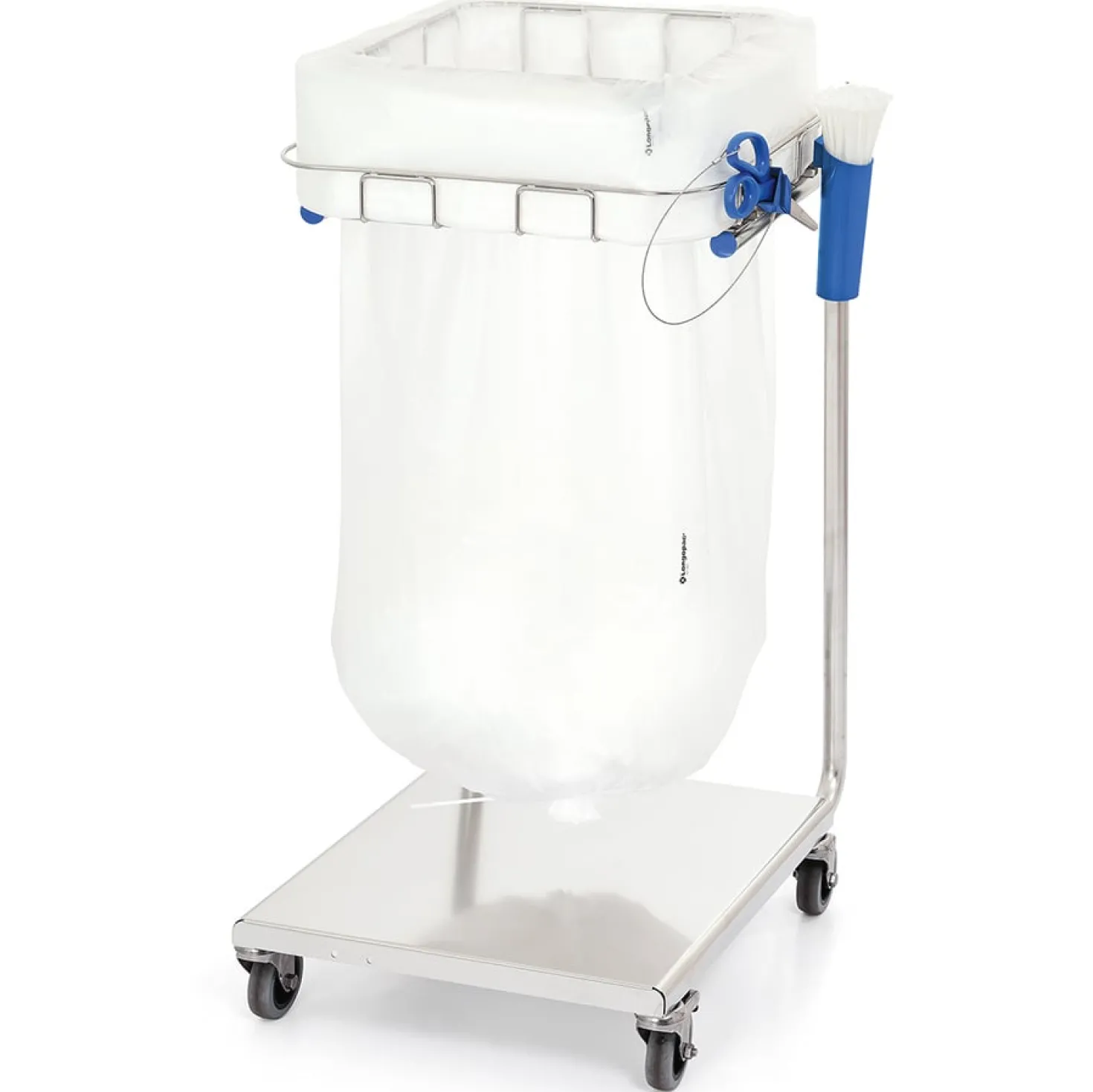 Säckställ Longopac Dynamic Midi, golvstående, låsbara hjul