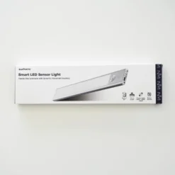 Sensorlampa Sunmatic LED Laddningsbar, silver, 30cm, 2-pack