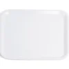 Serveringsbricka Laminat Vit, 43x33 cm