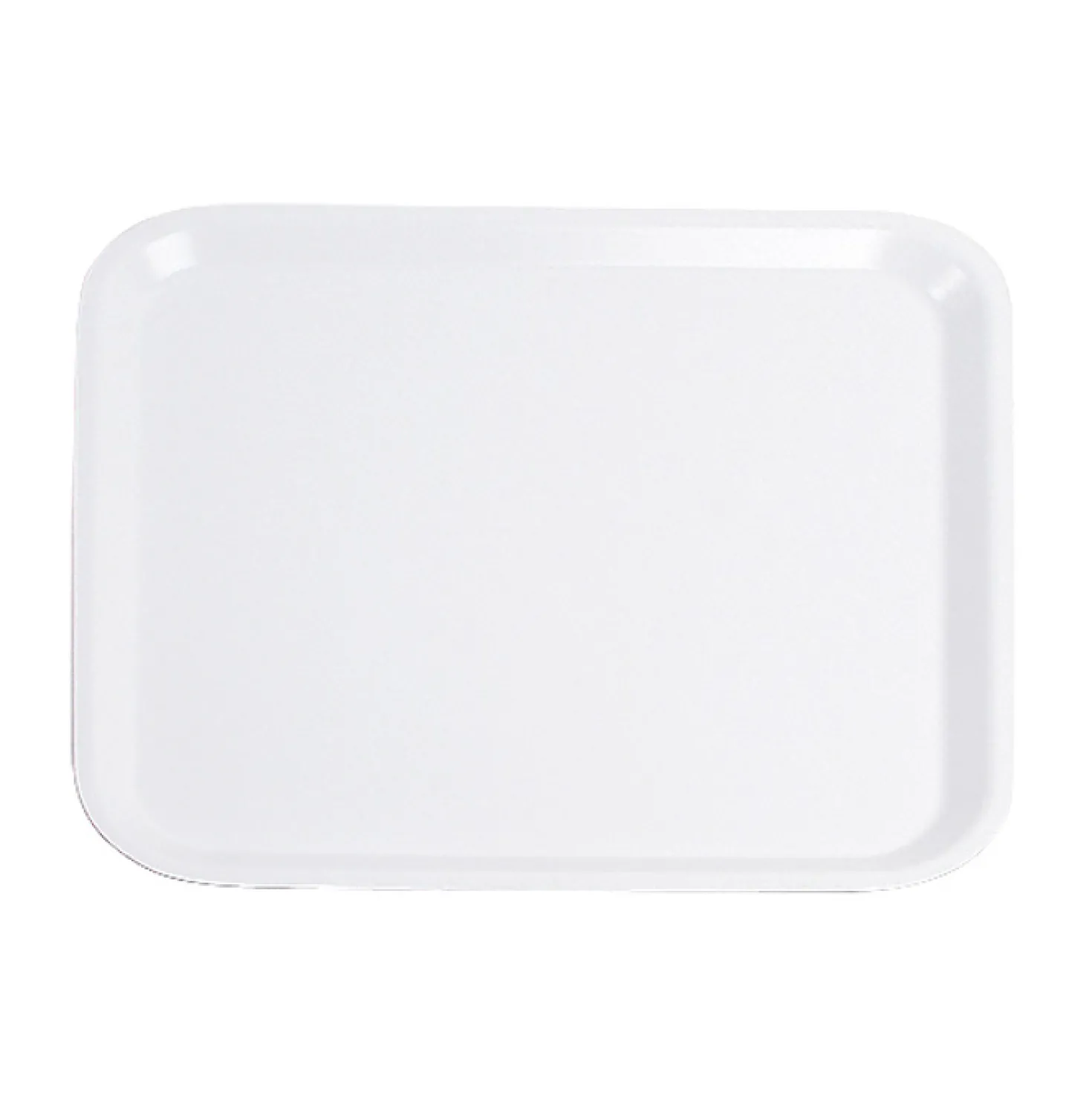Serveringsbricka Laminat Vit, 43x33 cm