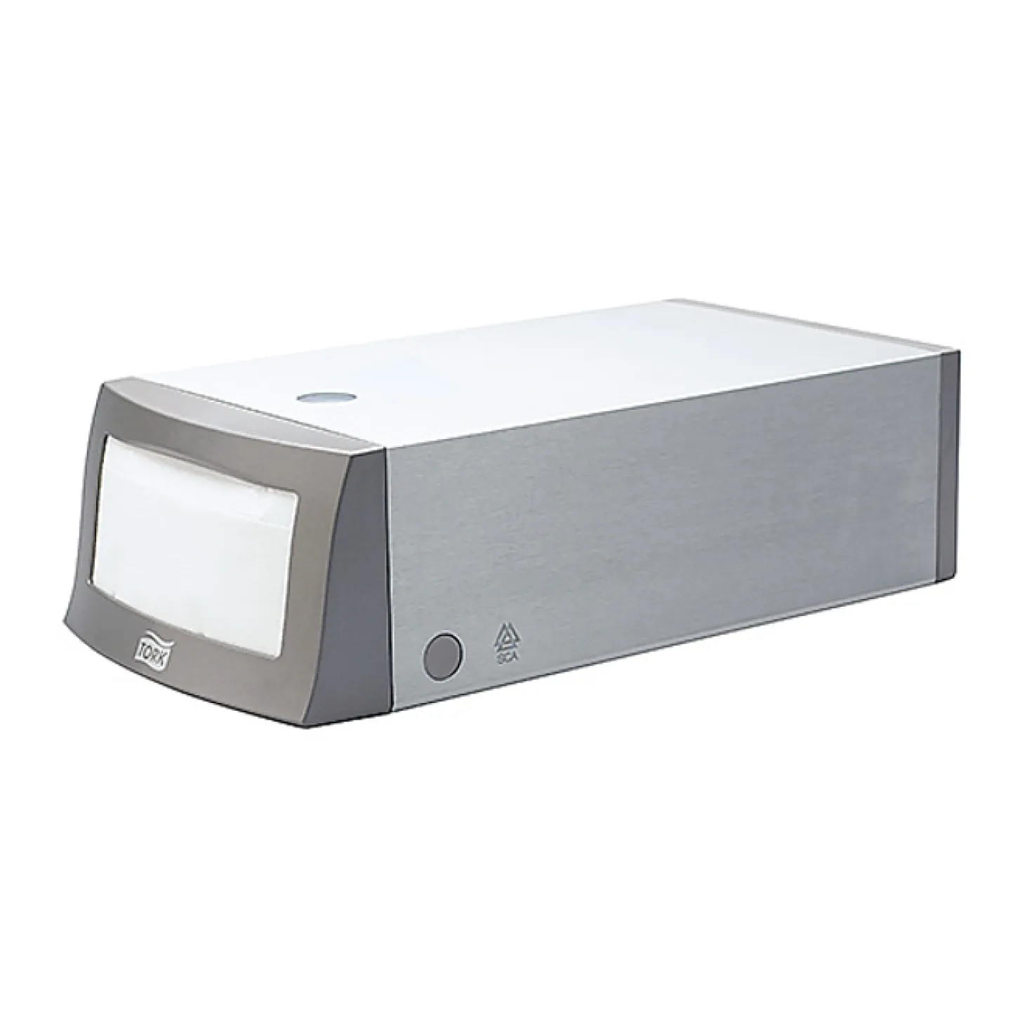 Servettdispenser Tork N1 Counterfold, aluminium, silver