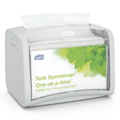 Servettdispenser Tork N4 Toppmatad, grå, en-i-taget