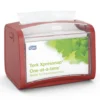 Servettdispenser Tork N4 Toppmatad, röd, 200 servetter