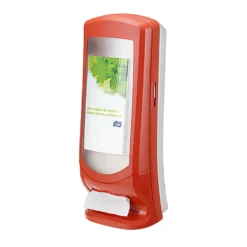 Servettdispenser Tork Xpressnap N4 Vägg, röd, enservett-matning