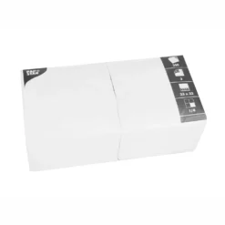 Servett Papstar 3-lags Vit, 33x33 cm, 250 st