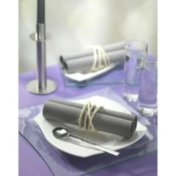 Servett Papstar Premium Airlaid, grå, 40x40 cm, 50 st