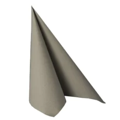 Servett Papstar Premium Airlaid, grå, 40x40 cm, 50 st