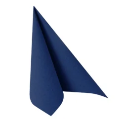 Servett Papstar Premium Airlaid, mörkblå, 40x40 cm, 50 st