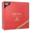Servett Premium Röd 40x40 cm, 50 st/fp