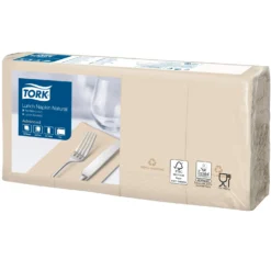 Servett Tork Natur, 33x32,5 cm, 200 st