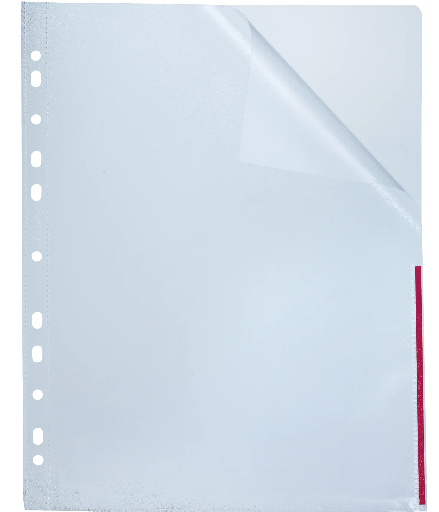 Signalficka Bantex A4, röd, kopiesäker, 10 st/fp