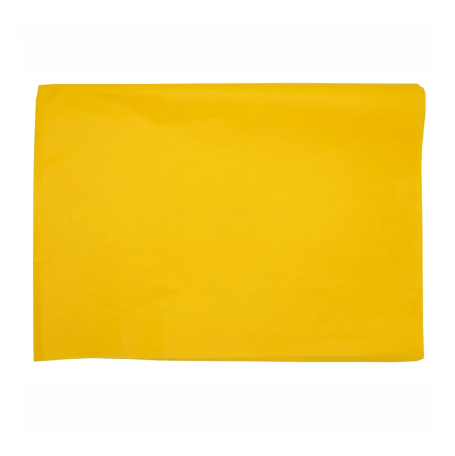 Silkespapper gult 51x76cm, 25 ark