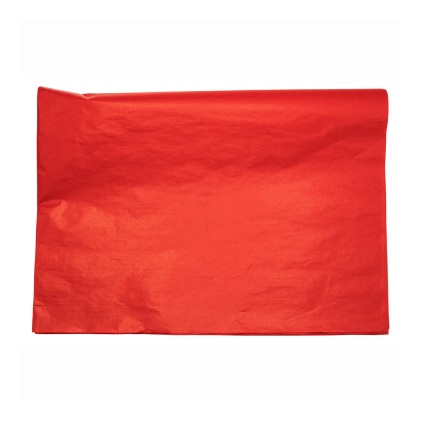 Silkespapper röd 51x76 cm, 25 ark