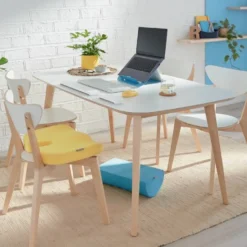 Sittkudde Leitz Cosy Ergonomisk, gul, skumvaddering