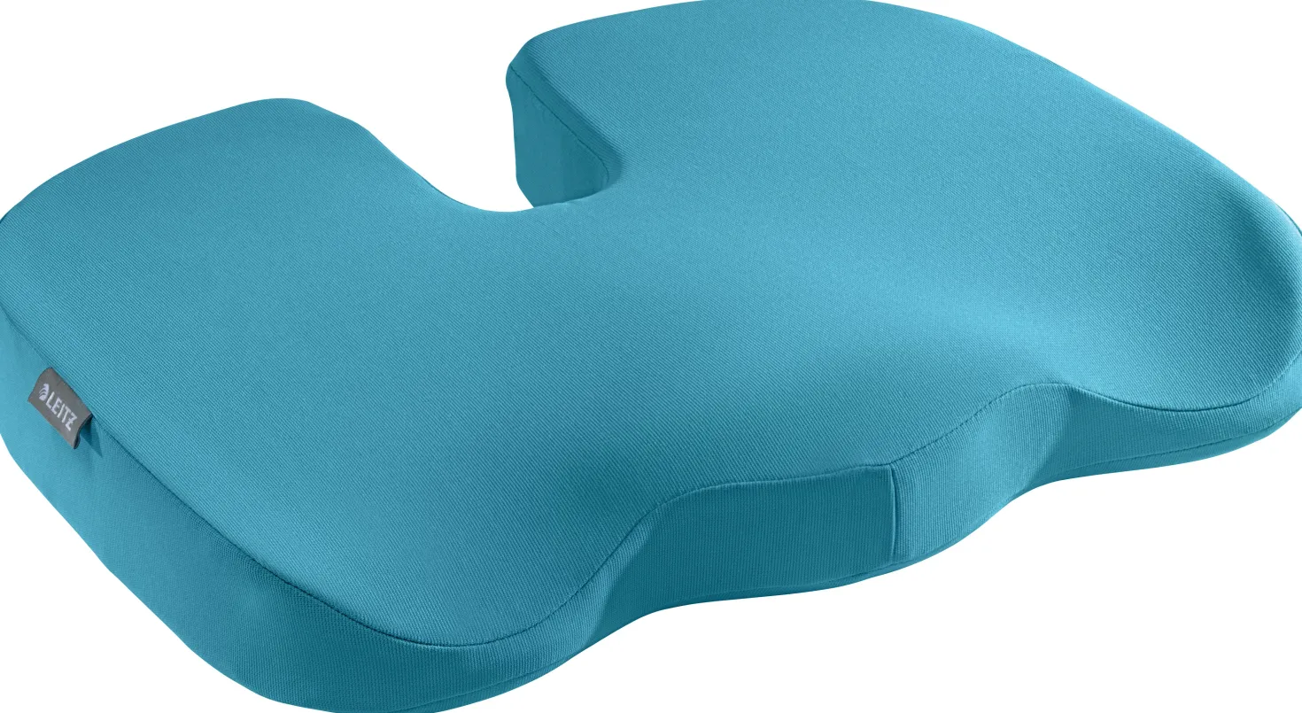 Sittkudde Leitz Cosy Ergonomisk, minnesskum, blå