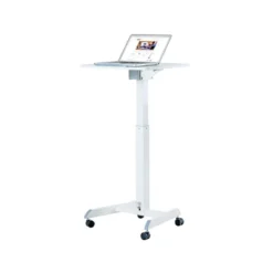 Sitt/ståbord Sun-Flex Easydesk Pro, 60x52 cm, vit