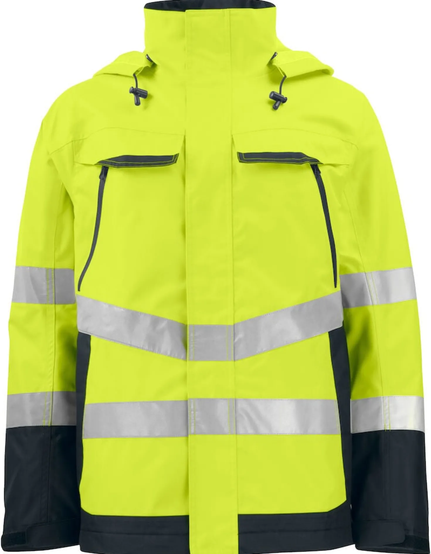 Skaljacka Projob Prio 6440 Varsel Klass 3, svart/gul
