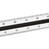Skallinjal MR Typ B, 1:100–1:500, trekantig, 30 cm