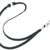 Säkerhetsband CardKeep Lanyard, svart, metallkrok