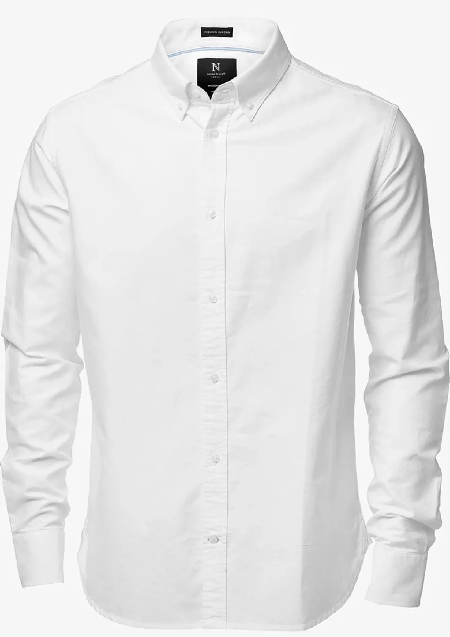 Skjorta Nimbus Rochester Casual Oxford, herr, vit, 3XL