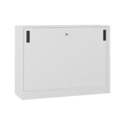 Skjutdörrskåp Lotus Milano, vit laminat, 1200x900 mm