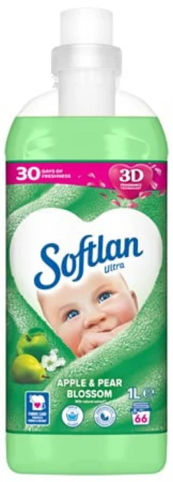 Sköljmedel Softlan Apple & Pear Blossom, 1 liter