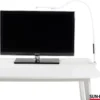 Skrivbordslampa LightUp Sun-Flex Desklite, vit, 1500 lux