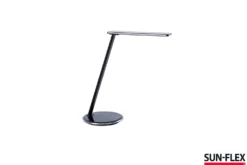 Skrivbordslampa Sun-Flex Qlite med QI-laddare, svart