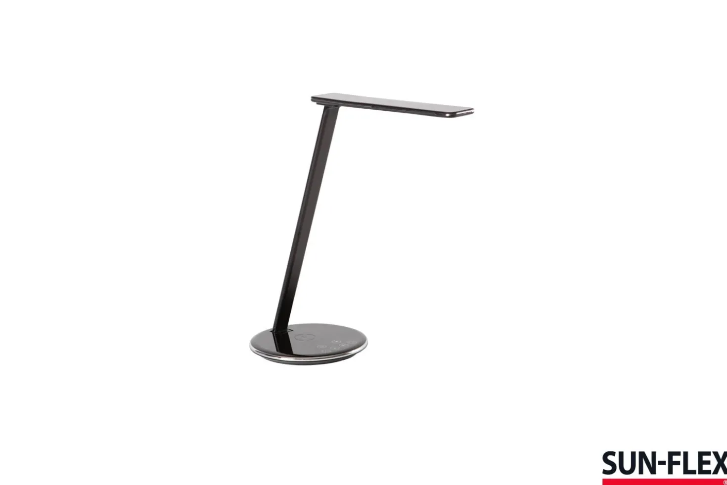 Skrivbordslampa Sun-Flex Qlite med QI-laddare, svart