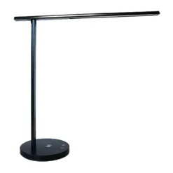 Skrivbordslampa Unilux Diva LED 7W, QI-laddare, svart