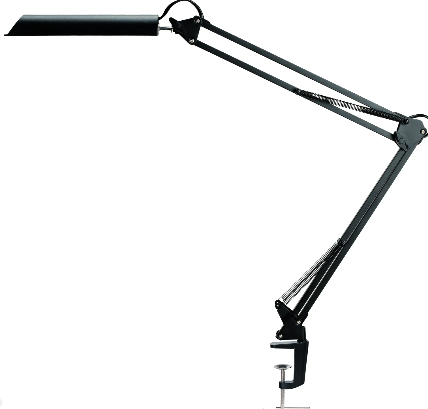 Skrivbordslampa Unilux Swingo LED 2.0, svart, 8W, 3500 K