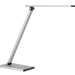 Skrivbordslampa Unilux Terra LED, aluminium, silver, dimbar