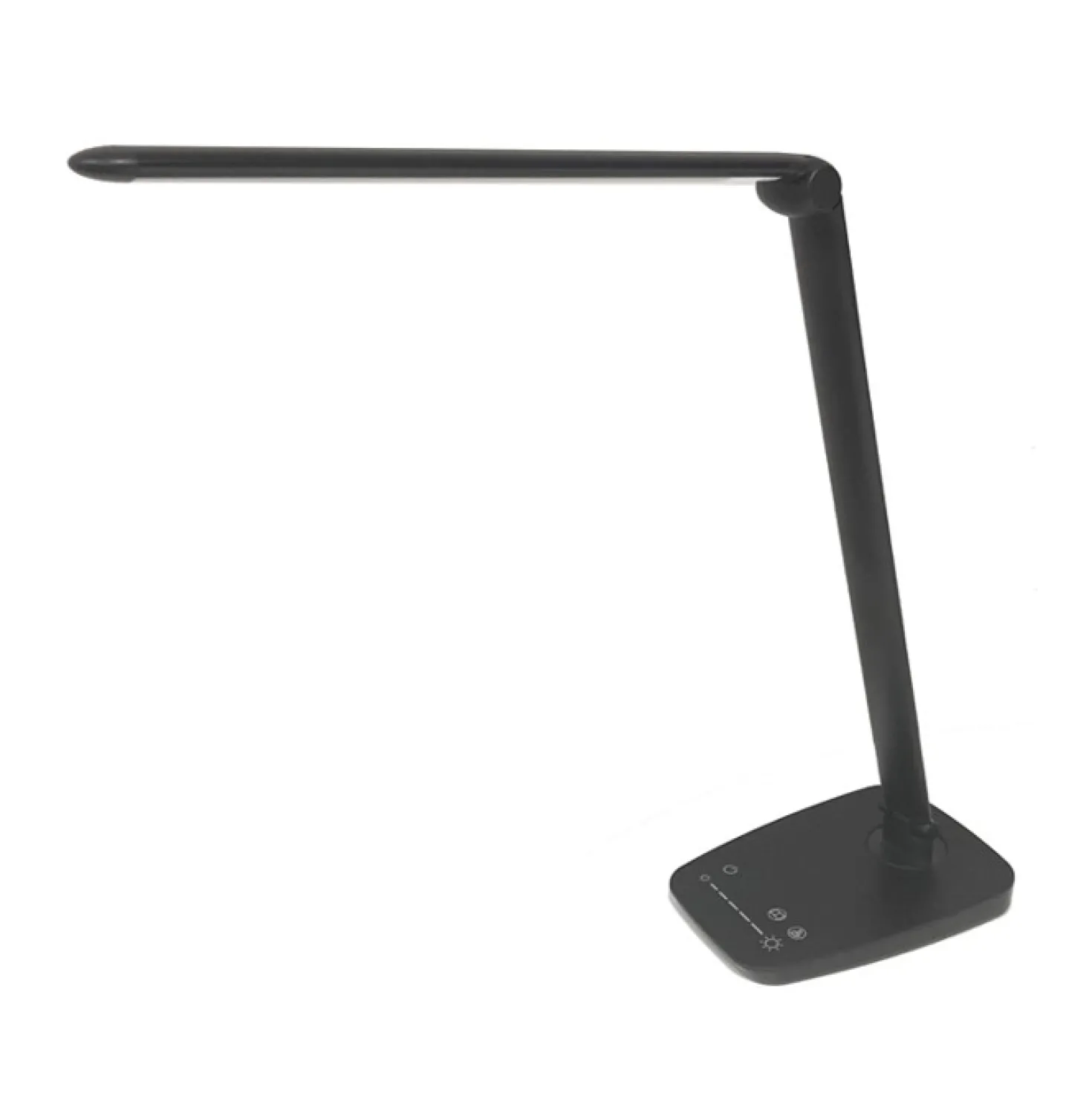 Skrivbordslampa Unilux Twistled LED, batteridriven, svart