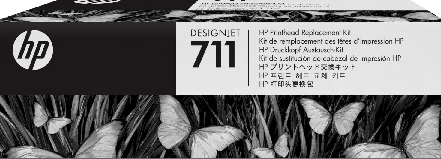 Skrivhuvud HP No711