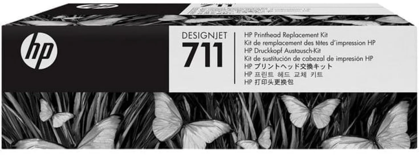 Skrivhuvud HP No711