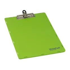 Skrivplatta Keba WritePad A4, limegrön, pennhållare