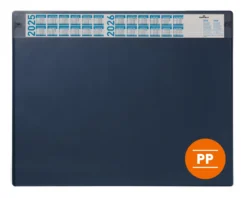 Skrivunderlägg Durable med kalender och klaff, 65x48 cm, PP