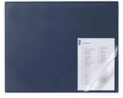 Skrivunderlägg Durable med kantskydd, 65 x 50 cm, transparent klaff