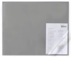 Skrivunderlägg Durable med kantskydd, 65 x 50 cm, transparent klaff