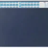 Skrivunderlägg Durable med årskalender, 65 x 52 cm, transparent klaff